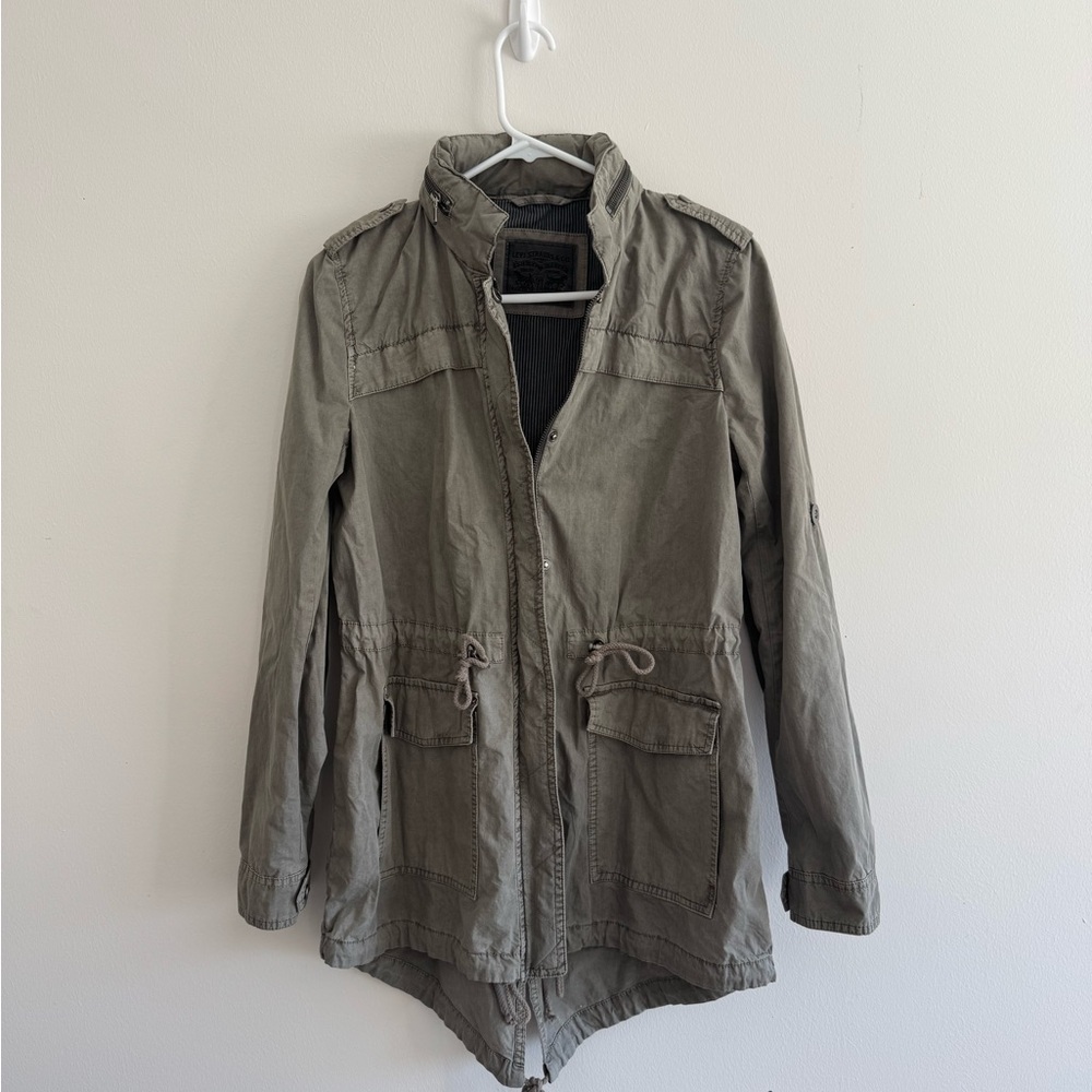 Levi's Olive Khaki Jacket for Women